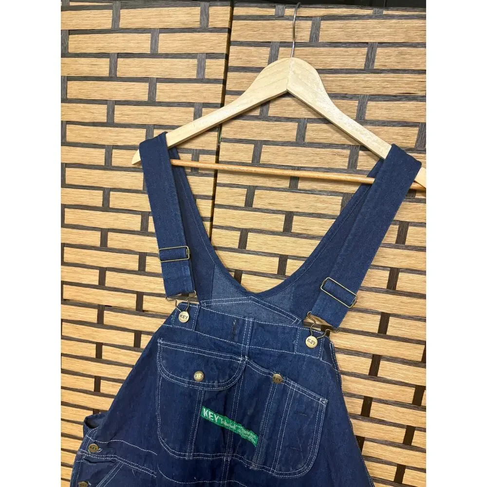 Key Denim Overalls Size 48x30